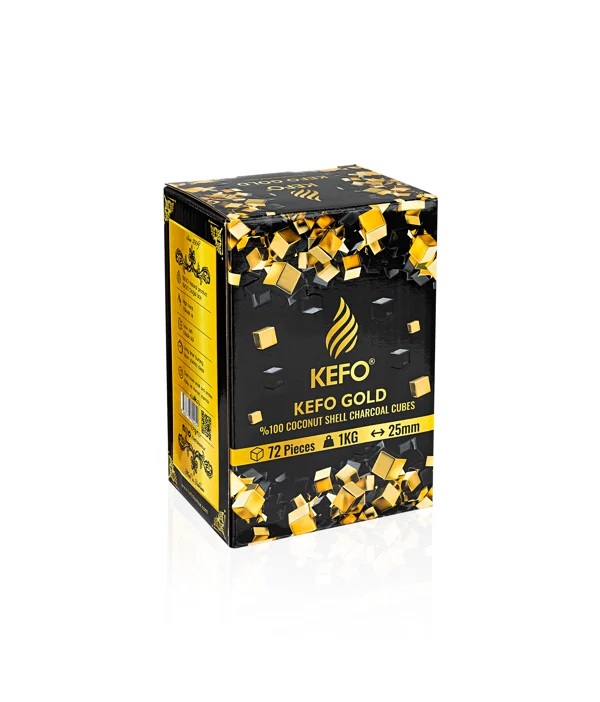 Kefo Gold Hindistan Cevizi Nargile Kömürü